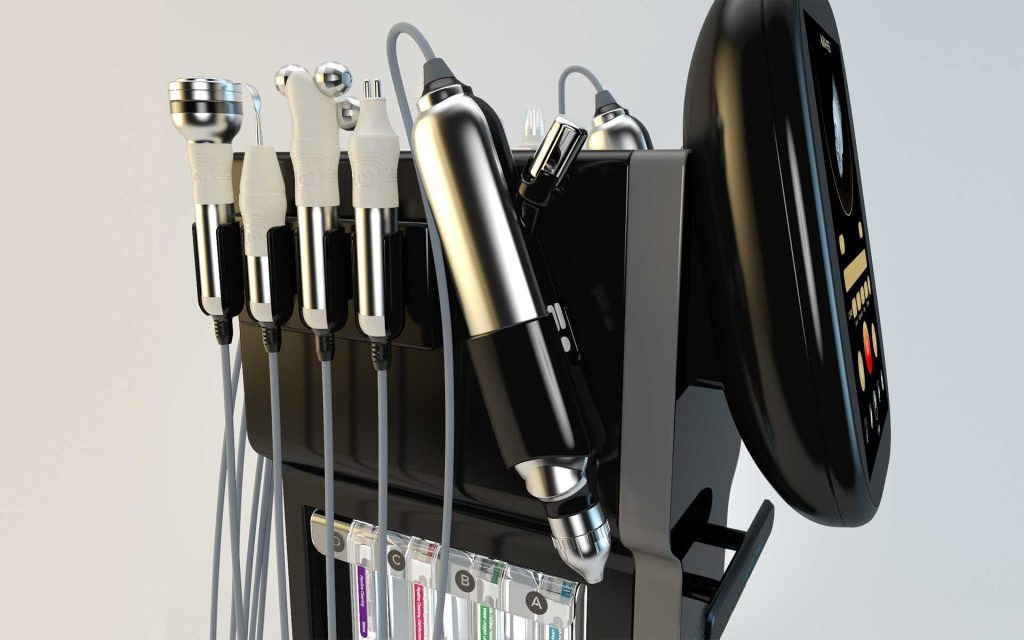 Hydrafacial handstukken