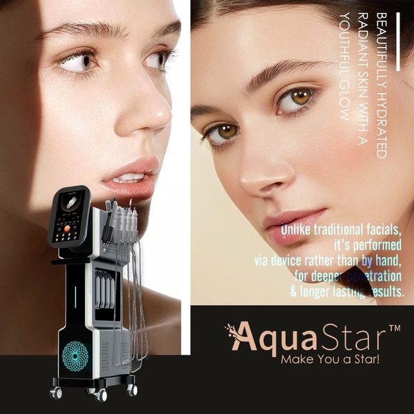 Hydrafacial gelaatsbehandeling